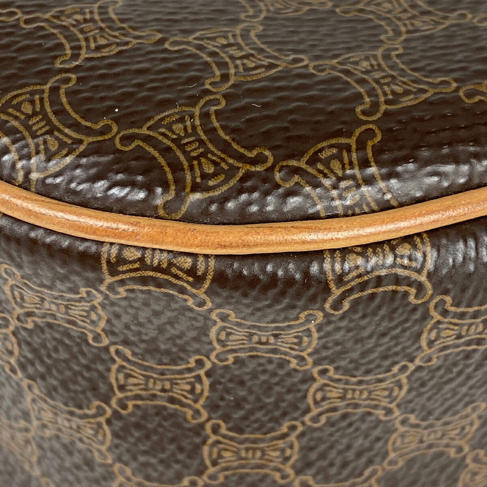 Celine Canvas Brown Patterned Macadam Bag Shoulder - image 3